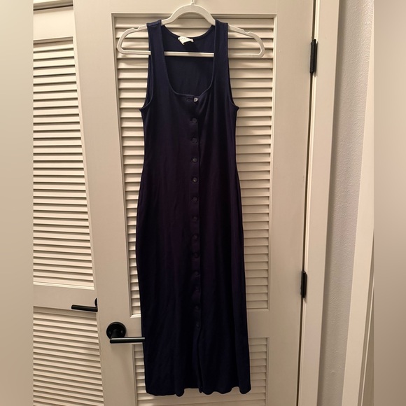 Sezane Midnight Blue Maxi Dress - Picture 3 of 3